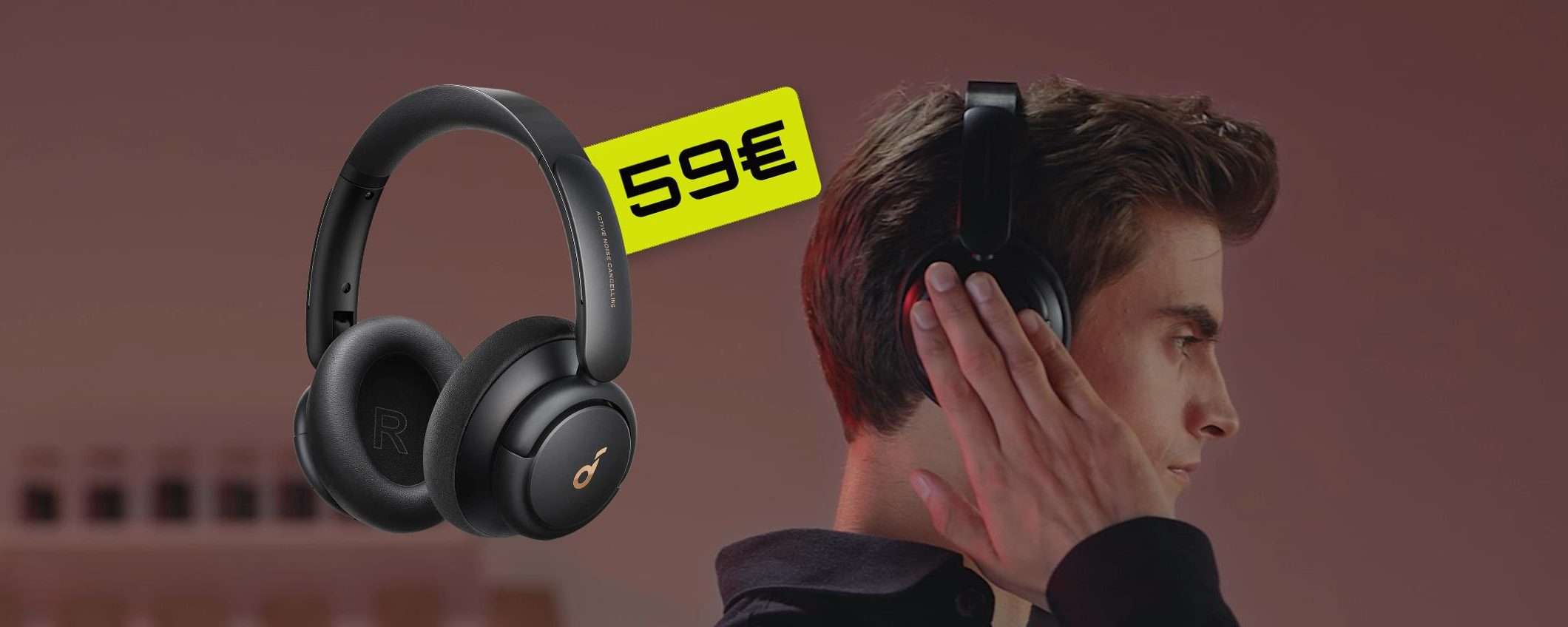 Cuffie con ZERO rumore e ben due giorni di durata: 59€ al Black Friday Cuffie con ZERO rumore e ben due giorni di durata: 59€ al Black Friday