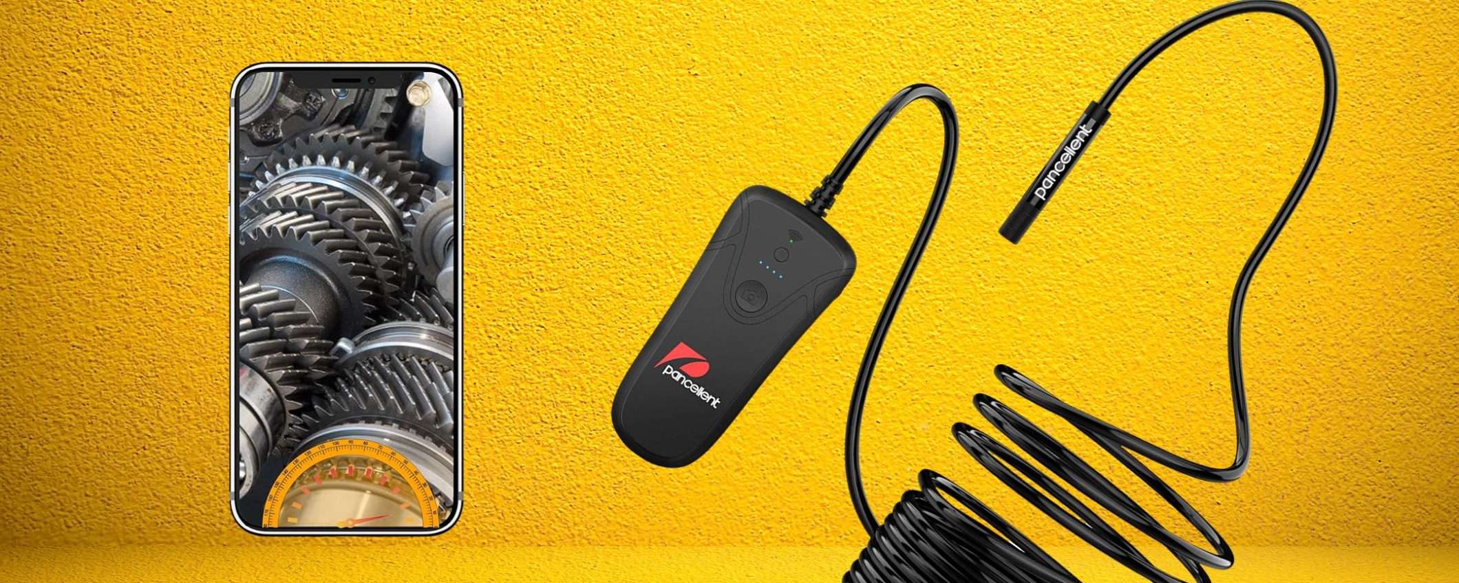 L'endoscopio SMART WiFi è una meraviglia: a 21€ è da avere (-60%) L'endoscopio SMART WiFi è una meraviglia: a 21€ è da avere (-60%)
