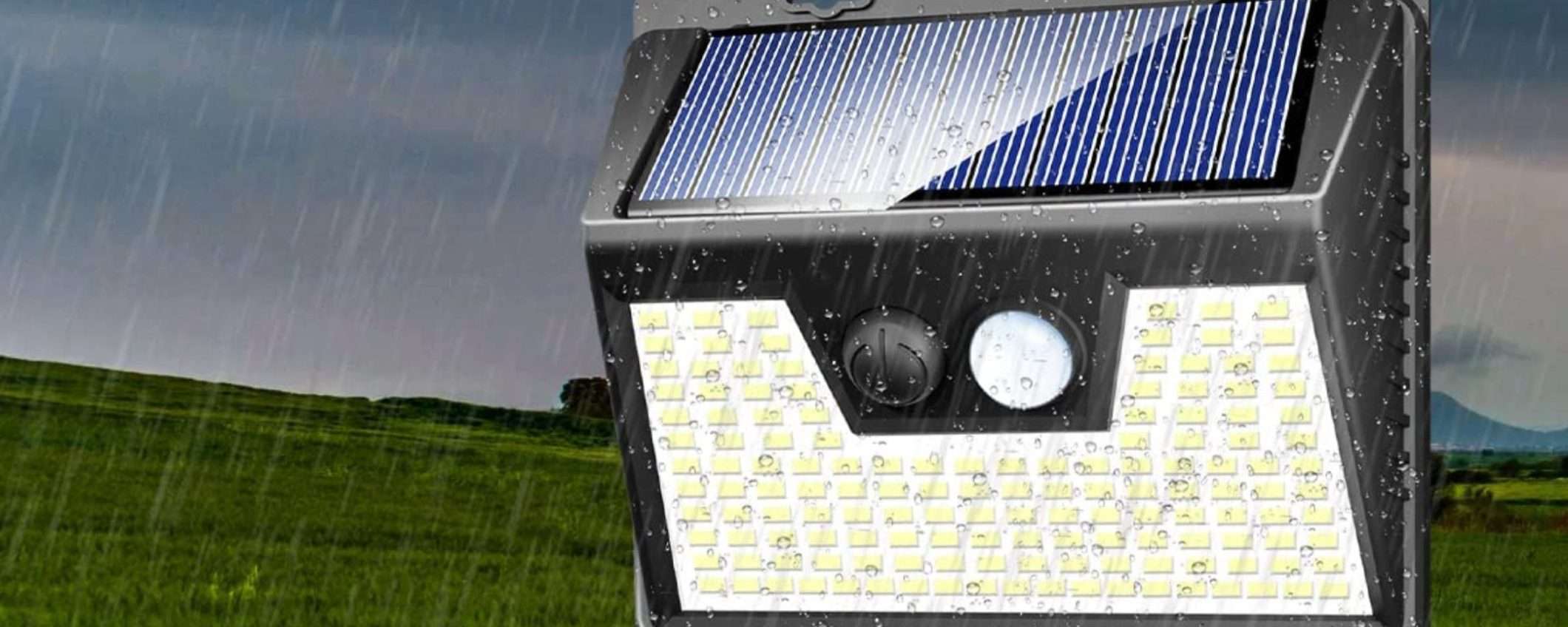 Bastano 5€ per questo faro solare: luminoso e compatto, la luce è GRATIS Bastano 5€ per questo faro solare: luminoso e compatto, la luce è GRATIS