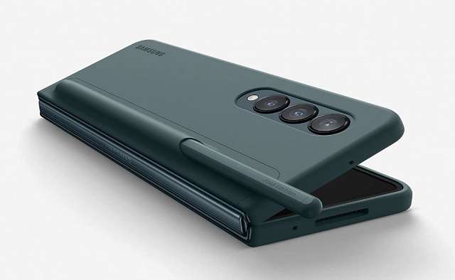 galaxy z fold 4 green