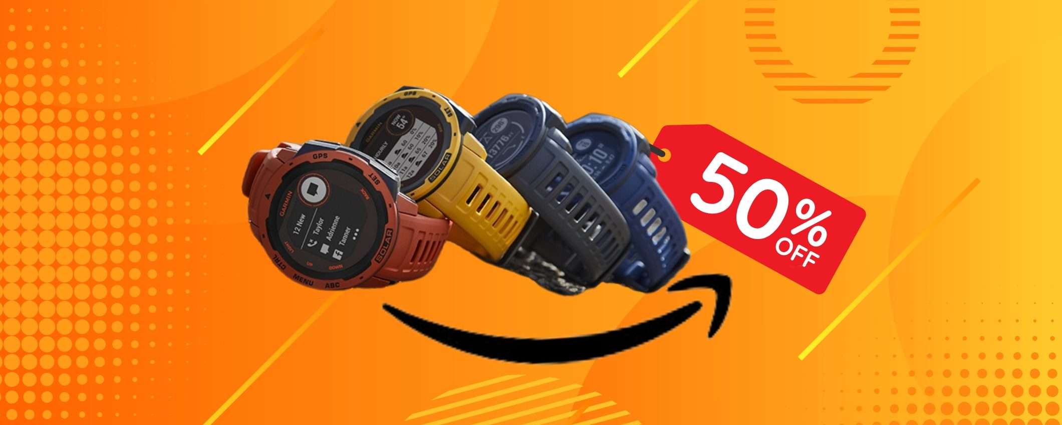 Garmin Instinct Solar SCONTATO della METÀ: finirà in un lampo Garmin Instinct Solar SCONTATO della METÀ: finirà in un lampo
