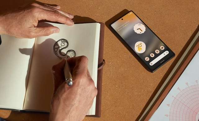 google pixel 6a disegno