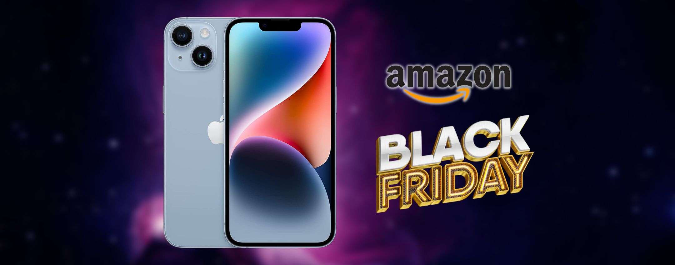 iPhone 14 offerta PAZZESCA per il Black Friday di Amazon