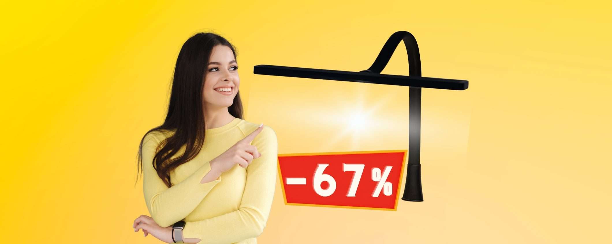 Lampada da scrivania: una MERAVIGLIA a 19€ (Amazon) Lampada da scrivania: una MERAVIGLIA a 19€ (Amazon)