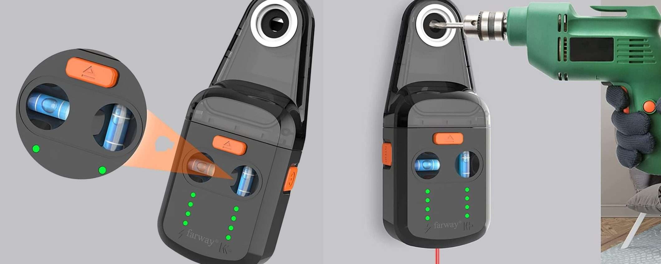 GENIALE: questa livella laser assurda ASPIRA la polvere del trapano (27€) GENIALE: questa livella laser assurda ASPIRA la polvere del trapano (27€)
