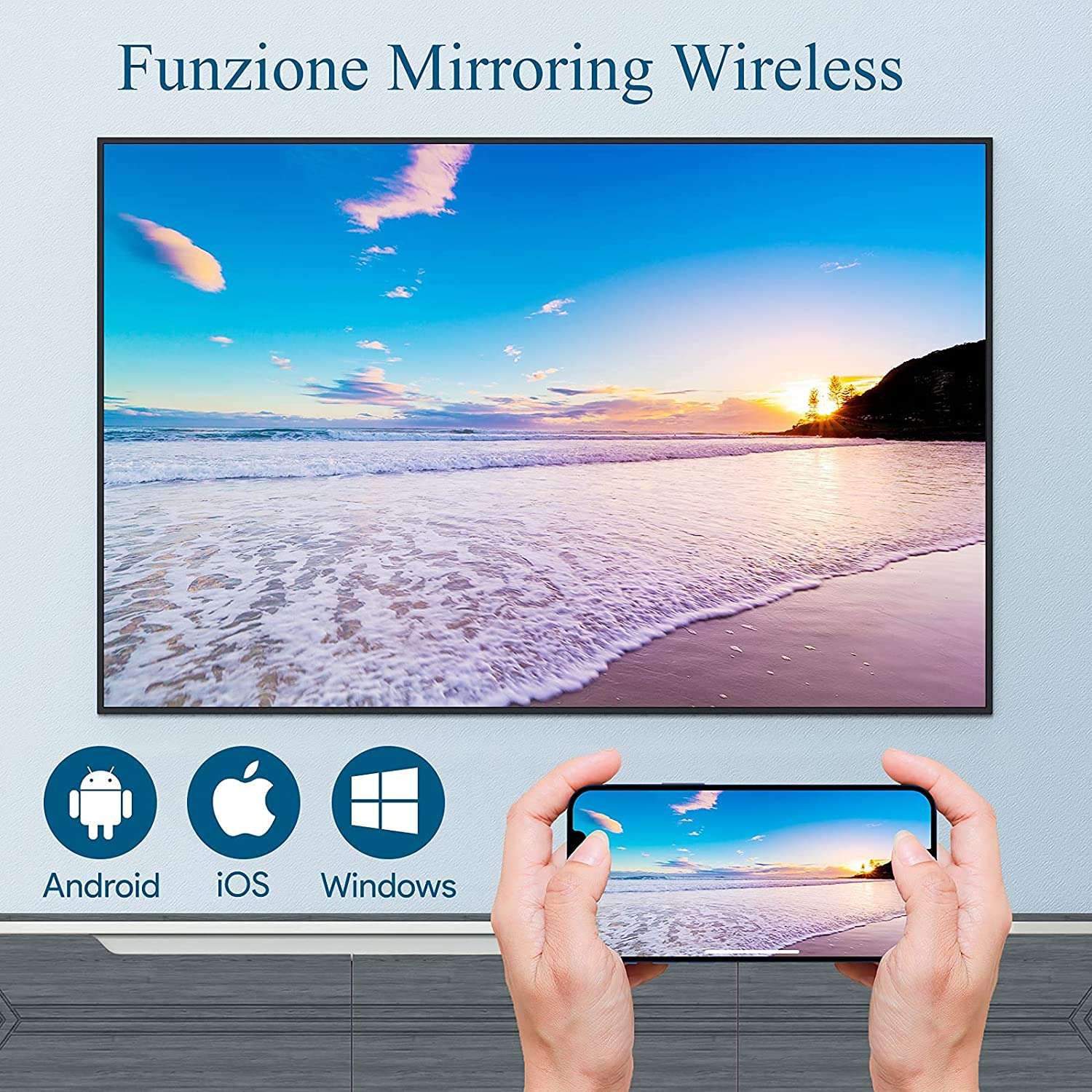 mini-videoproiettore-portatile-trasforma-parete-smart-tv-smartphone