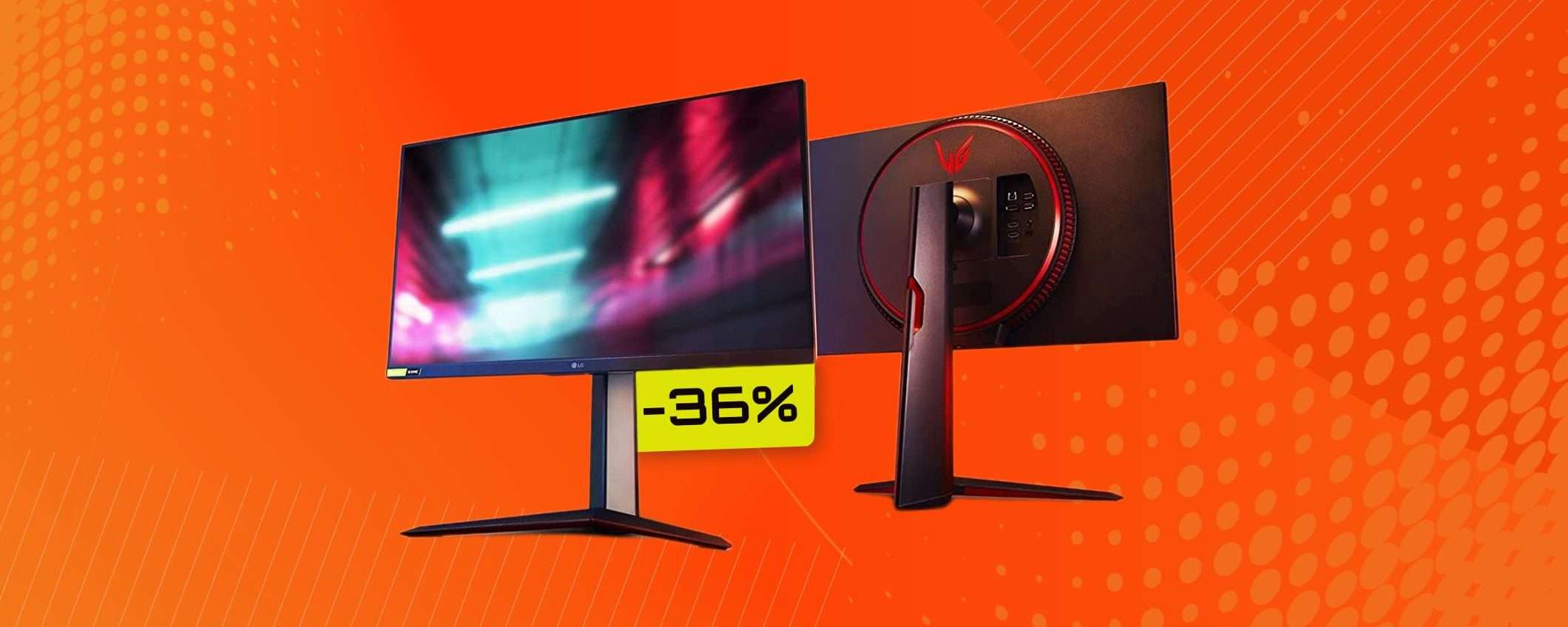Monitor LG 27 pollici QHD: puro SPETTACOLO al Black Friday (-199€) Monitor LG 27 pollici QHD: puro SPETTACOLO al Black Friday (-199€)