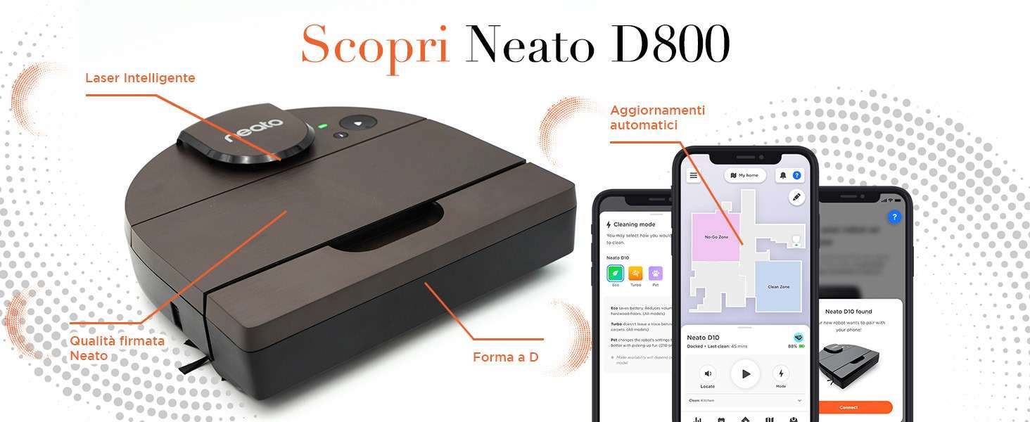 neato-d800-miglior-robot-aspirapolvere-minimo-storico-specifiche