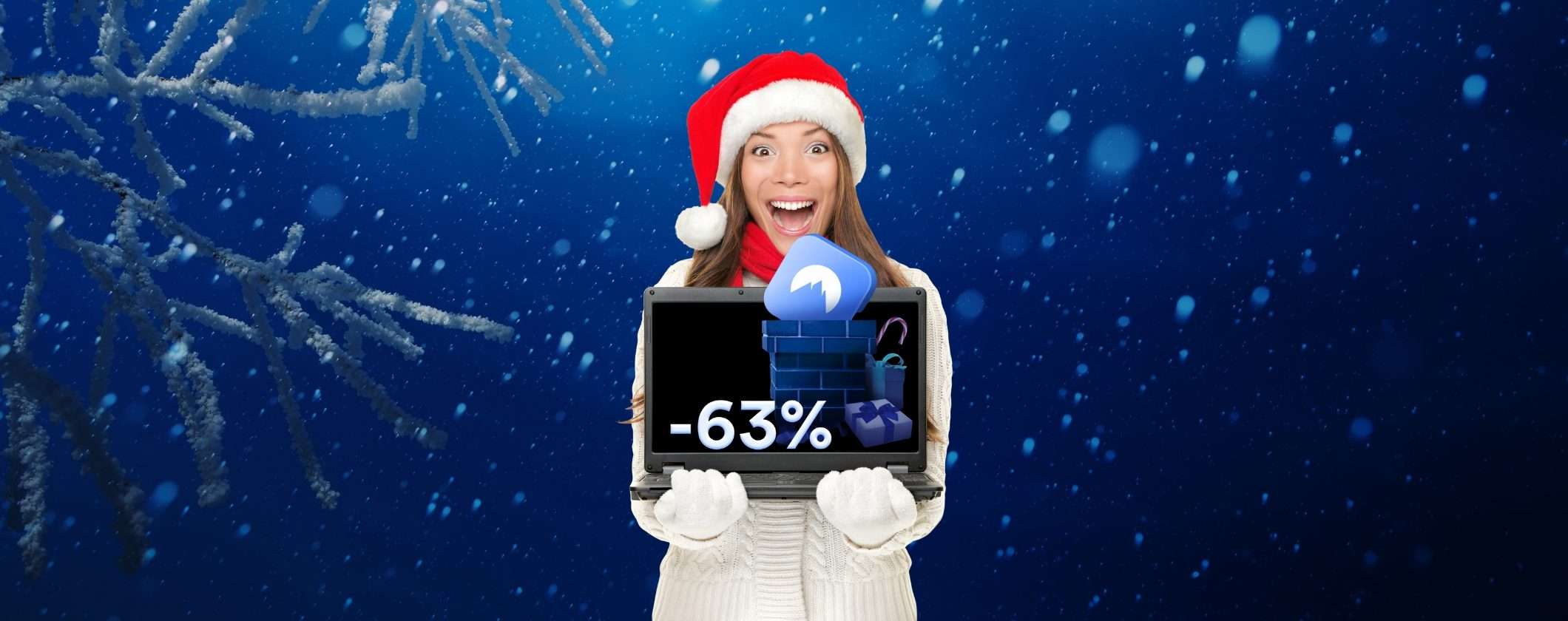 Offerta di Natale NordVPN: 63% di sconto e 3 mesi GRATIS