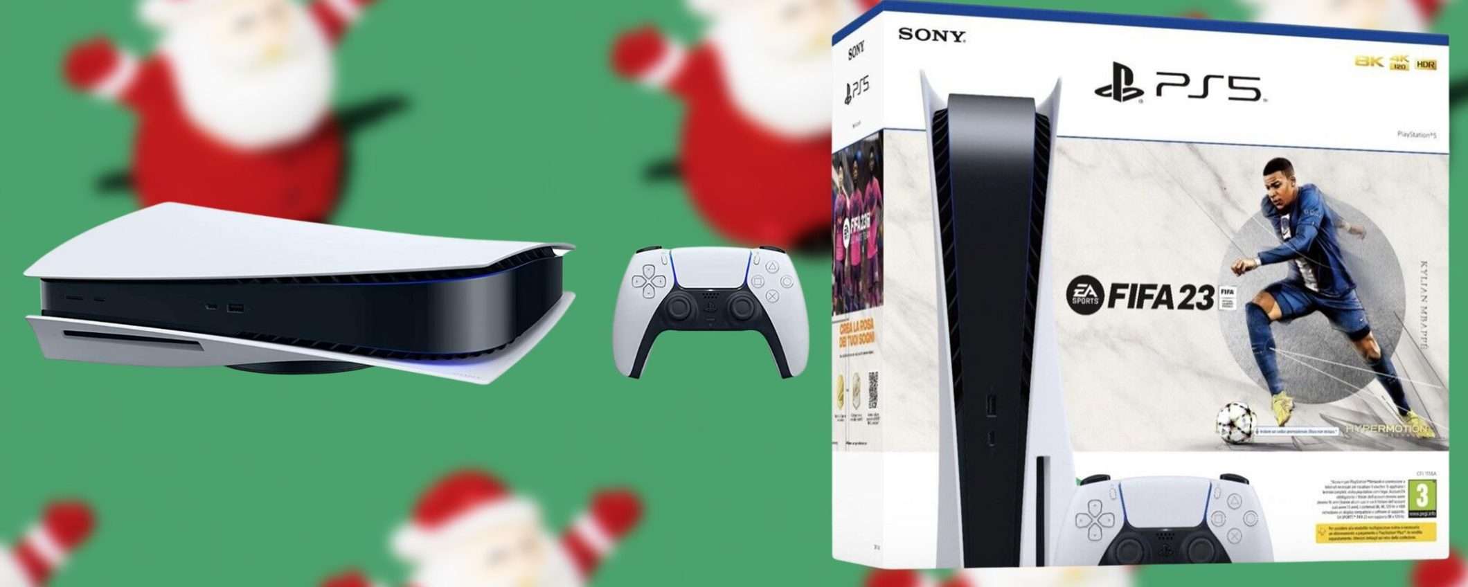 PlayStation 5 è su eBay per i Cyber eDays: consegna RAPIDA con FIFA 23 PlayStation 5 è su eBay per i Cyber eDays: consegna RAPIDA con FIFA 23