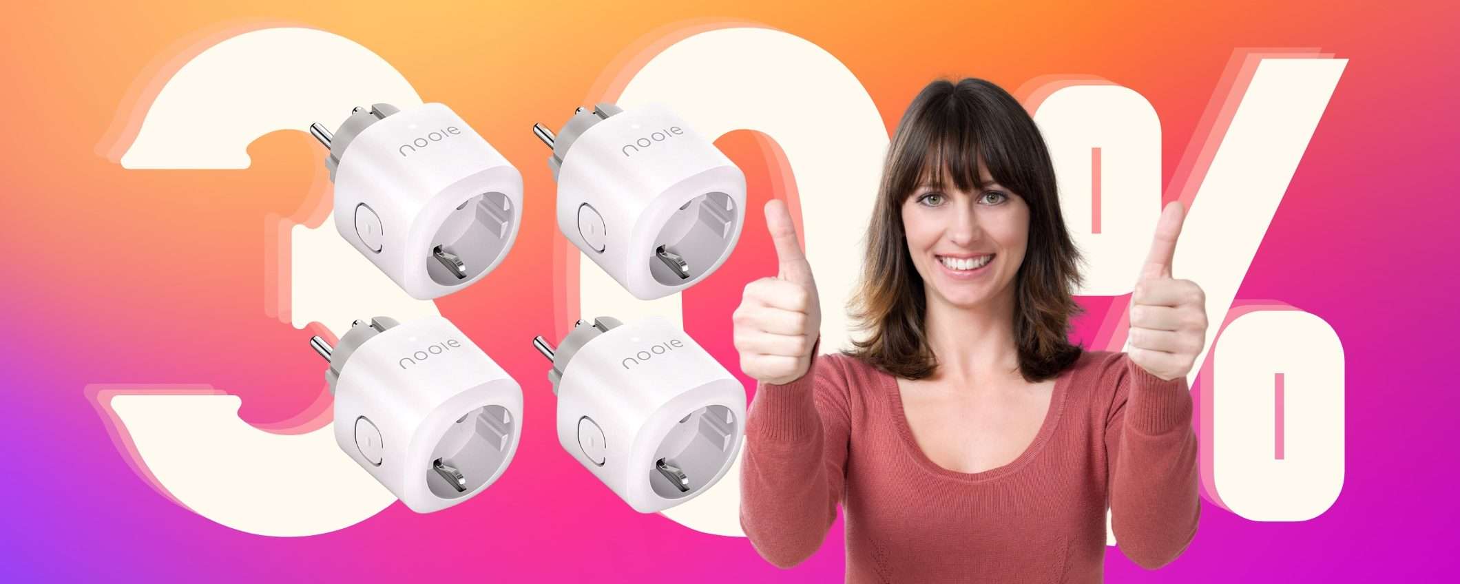 Presa intelligente Wifi (4PZ) a POCHISSIMO: offerta da non perdere Presa intelligente Wifi (4PZ) a POCHISSIMO: offerta da non perdere