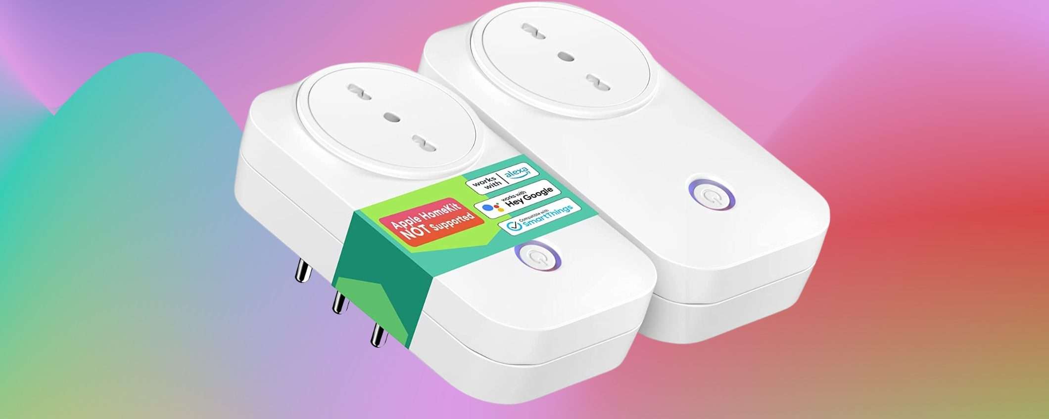 Presa smart: con una rendi QUALUNQUE dispositivo intelligente (2pz) Presa smart: con una rendi QUALUNQUE dispositivo intelligente (2pz)