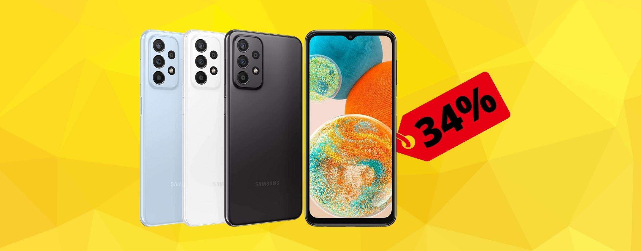 samsung-galaxy-a23-5g-pi-di-100-euro-di-sconto-su-amazon