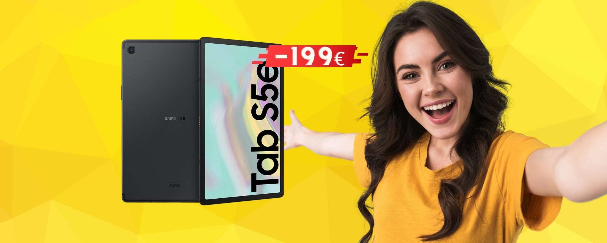 Samsung Galaxy Tab S5e con 199€ di SCONTO è una FOLLIA (Amazon)