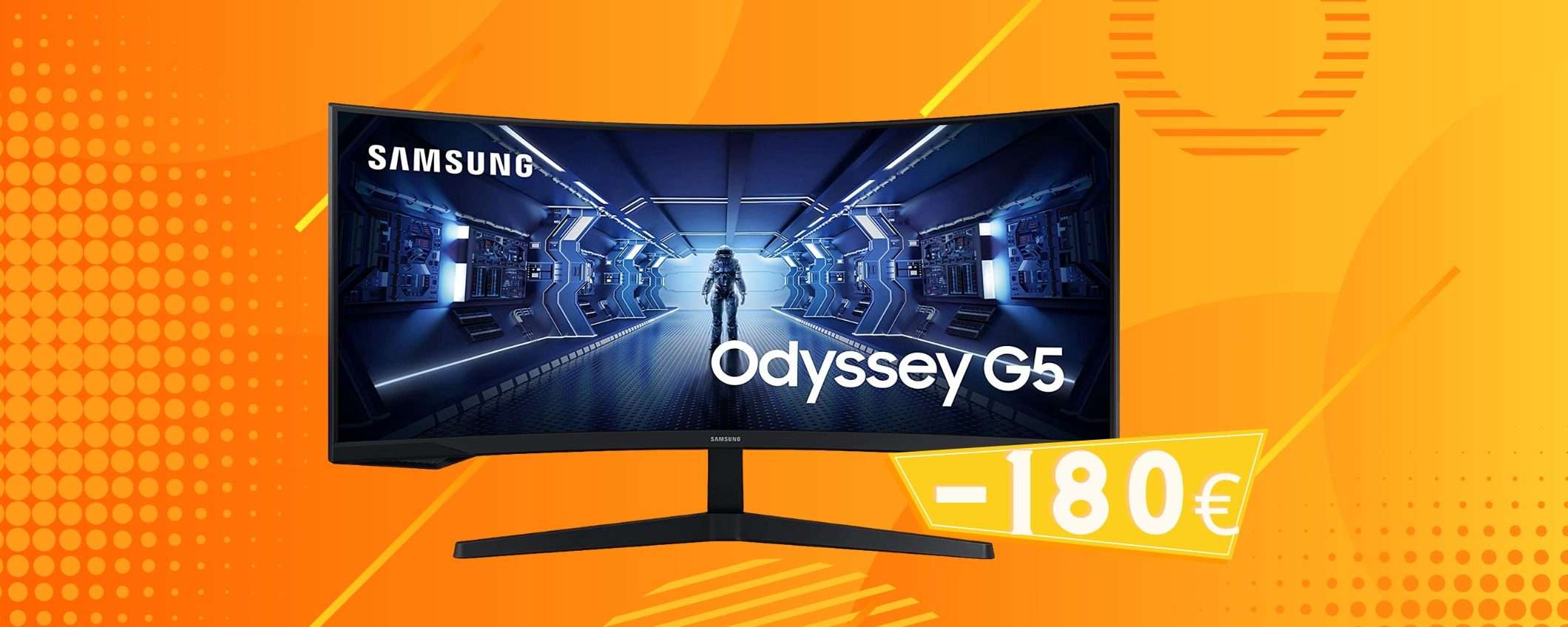 Samsung Odyssey G5: il RE dei monitor gaming a prezzo da BRIVIDI Samsung Odyssey G5: il RE dei monitor gaming a prezzo da BRIVIDI