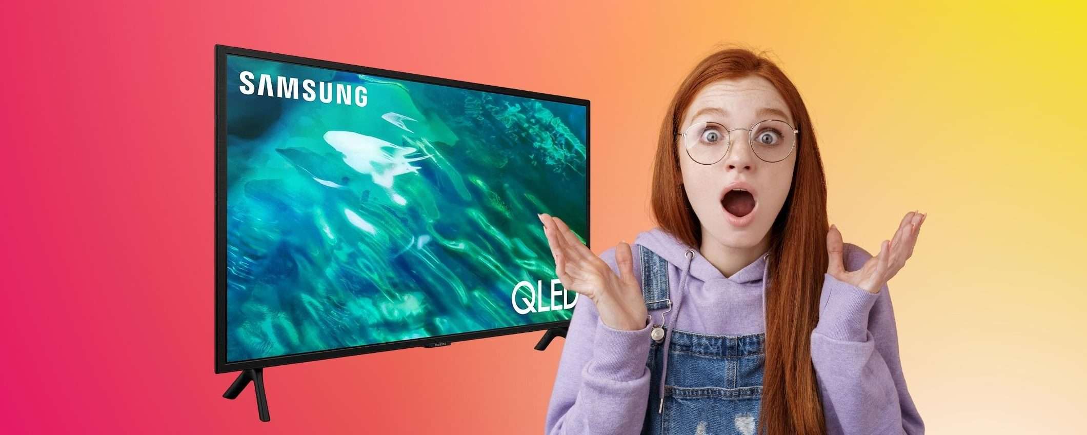 Samsung: smart TV QLED da 32 Samsung: smart TV QLED da 32