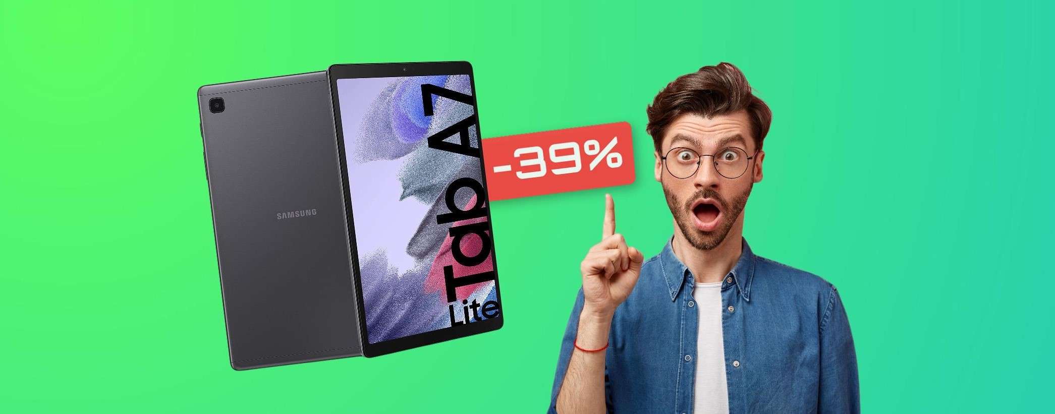 Tablet Samsung da comprare ORA: poco più di 100€ con il Black Friday
