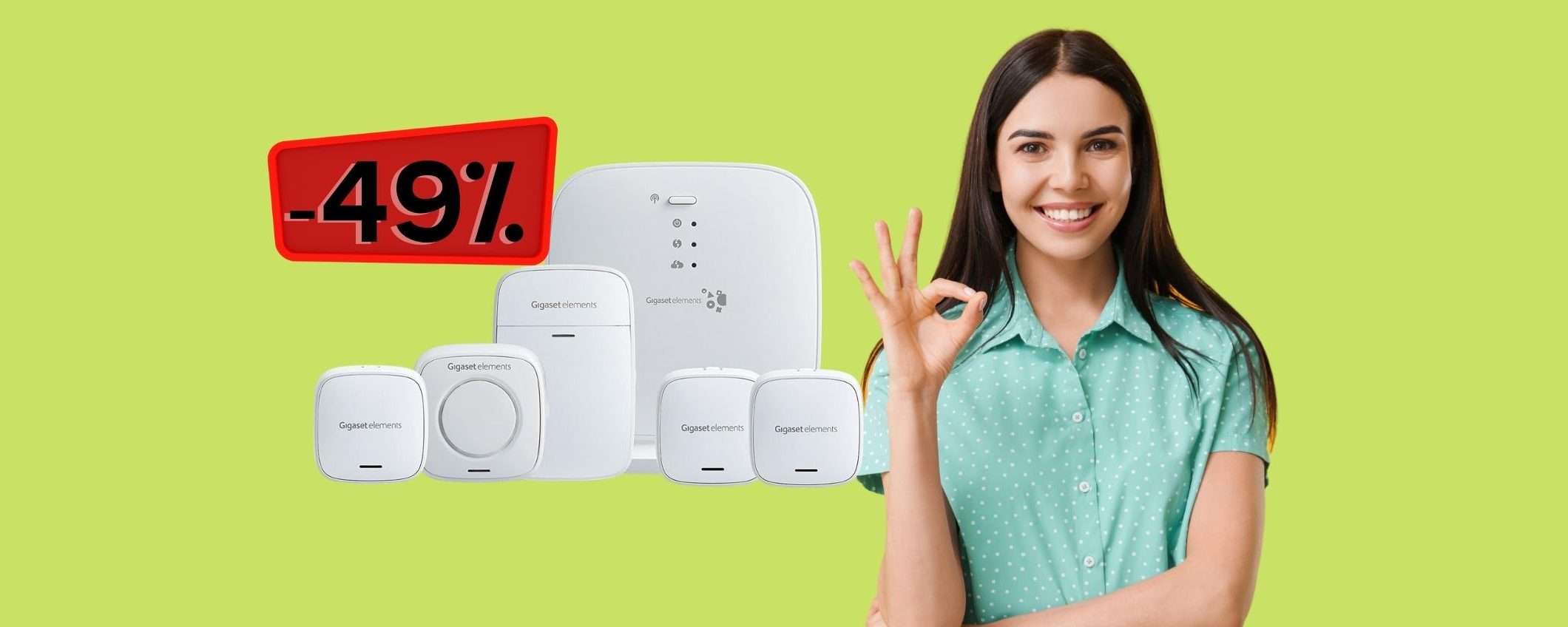 Sistema di allarme smart: casa sicura a prezzo SHOCK (-49%) Sistema di allarme smart: casa sicura a prezzo SHOCK (-49%)