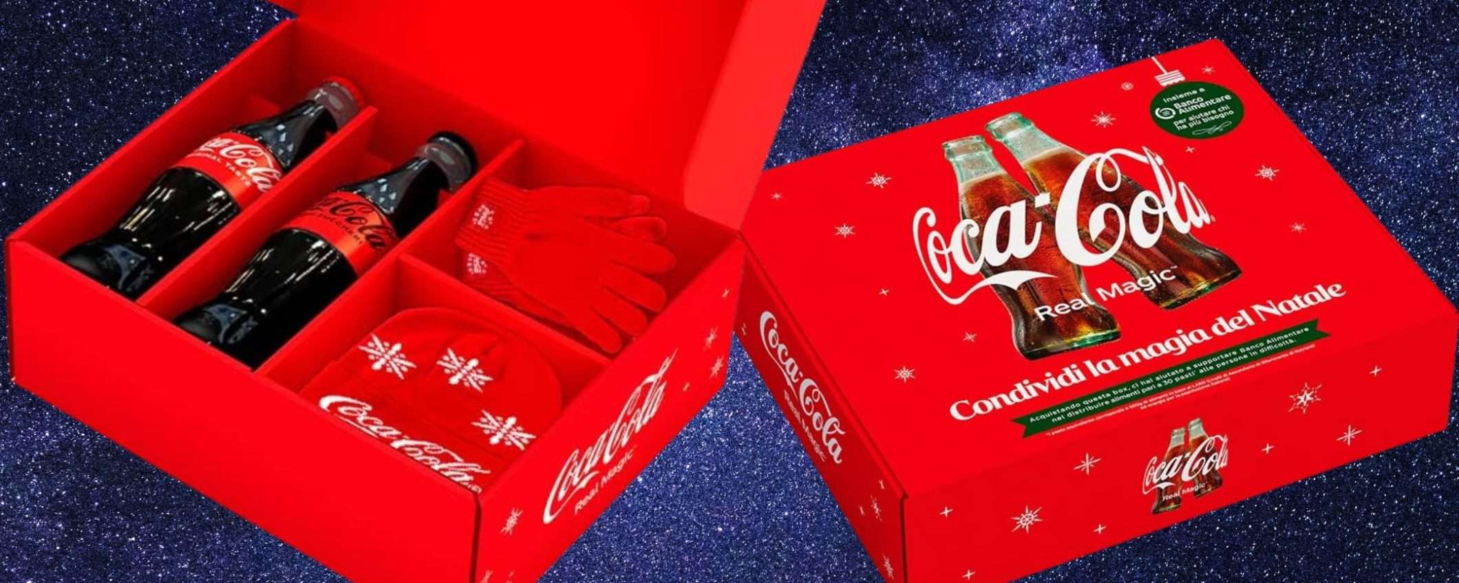 Coca Cola, box di Natale in edizione limitata: VA A RUBA su Amazon (10€)