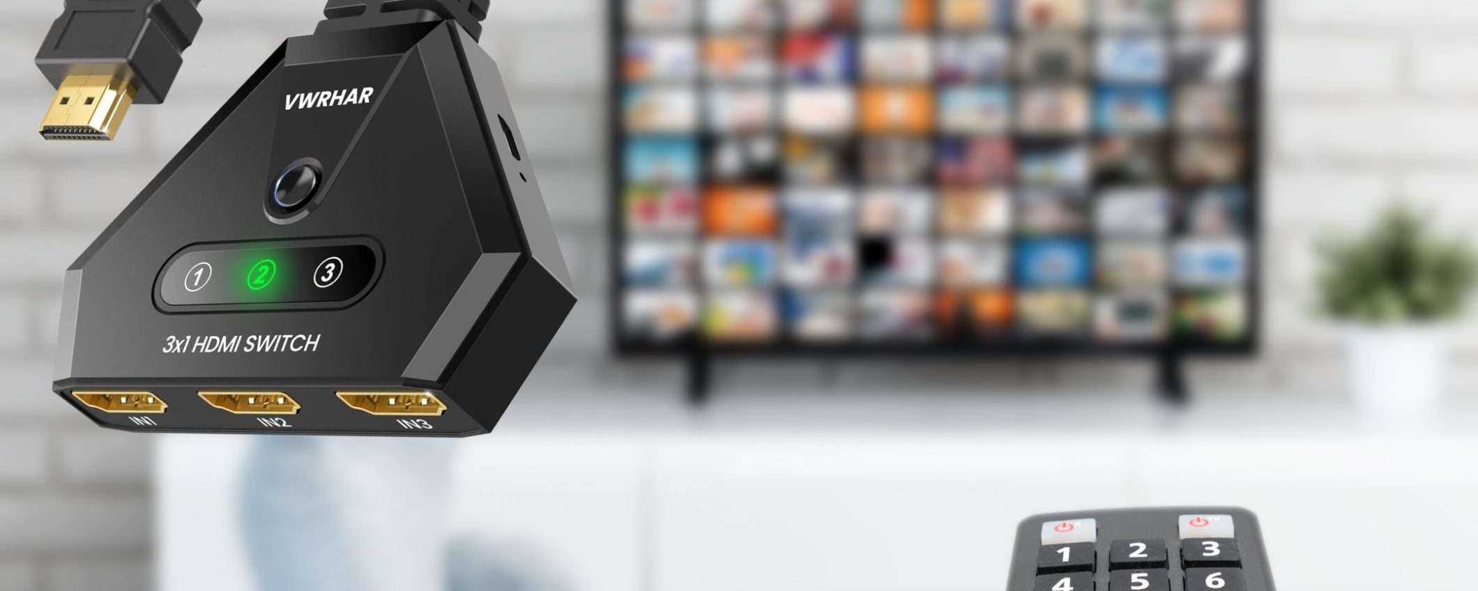 Troppe periferiche, poche porte HDMI? GENIALATA a 9€ per risolvere (Amazon) Troppe periferiche, poche porte HDMI? GENIALATA a 9€ per risolvere (Amazon)
