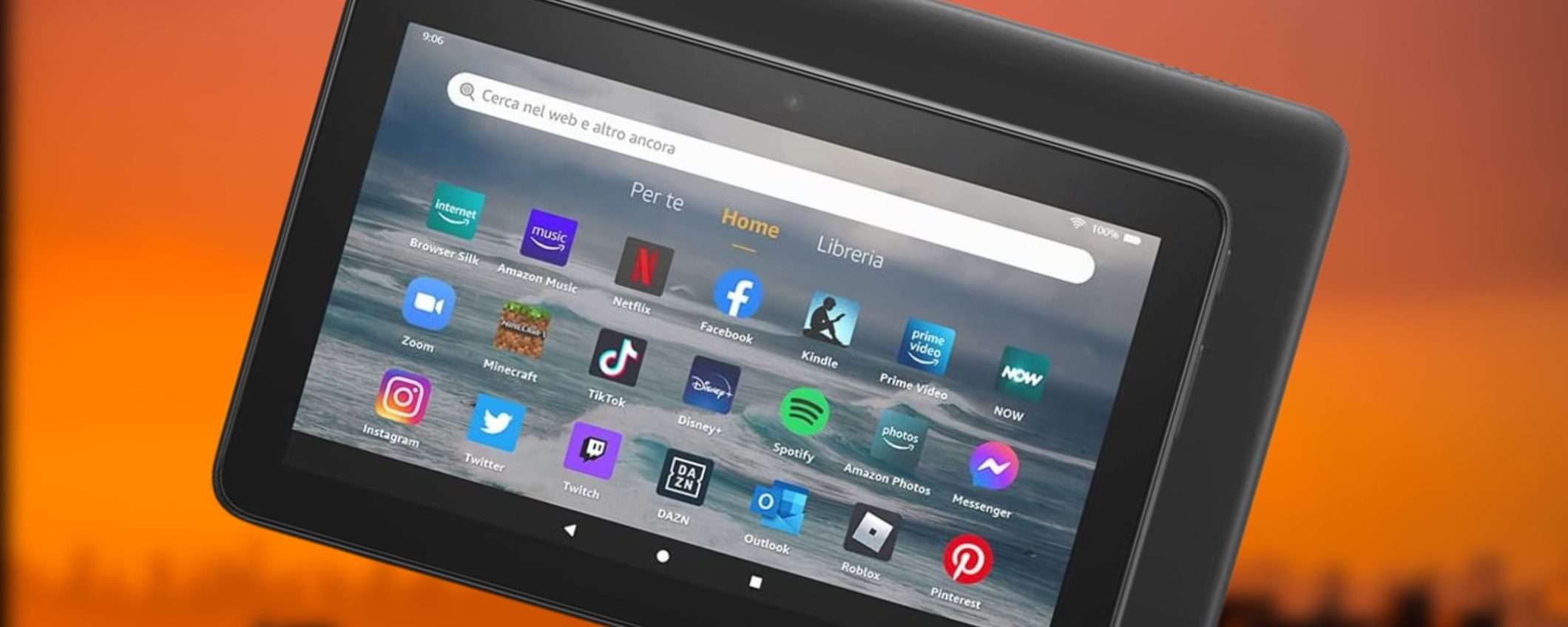 L'ottimo tablet firmato Amazon resta a 54€ ancora per poche ore: CORRI