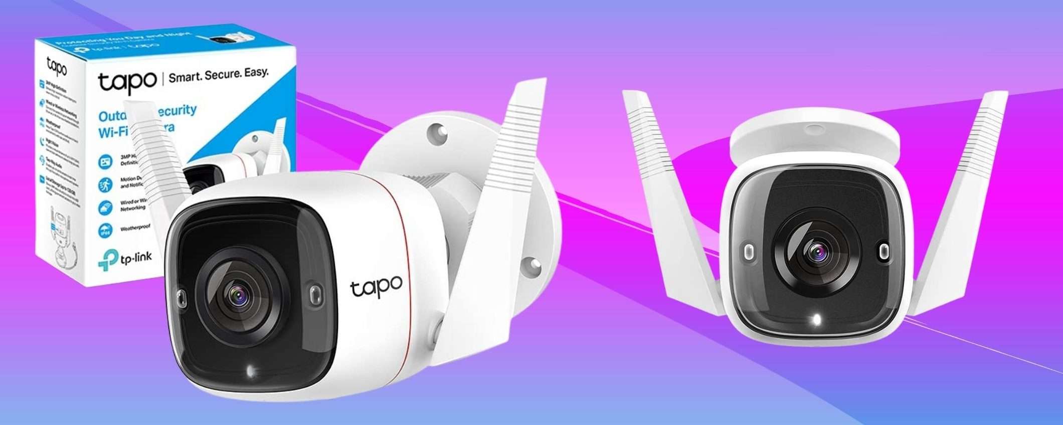 Telecamera da esterno TP-Link: un gioiellino TOP per tenere casa sicura Telecamera da esterno TP-Link: un gioiellino TOP per tenere casa sicura