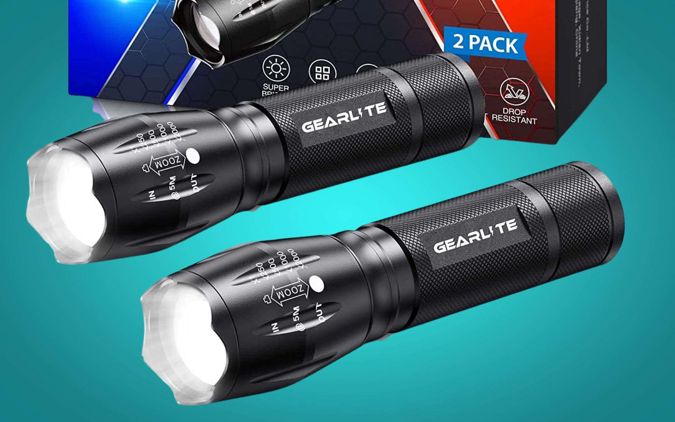 KONUS TORCIA RICARICABILE KONUSLIGHT RC-5 800 LUMENS