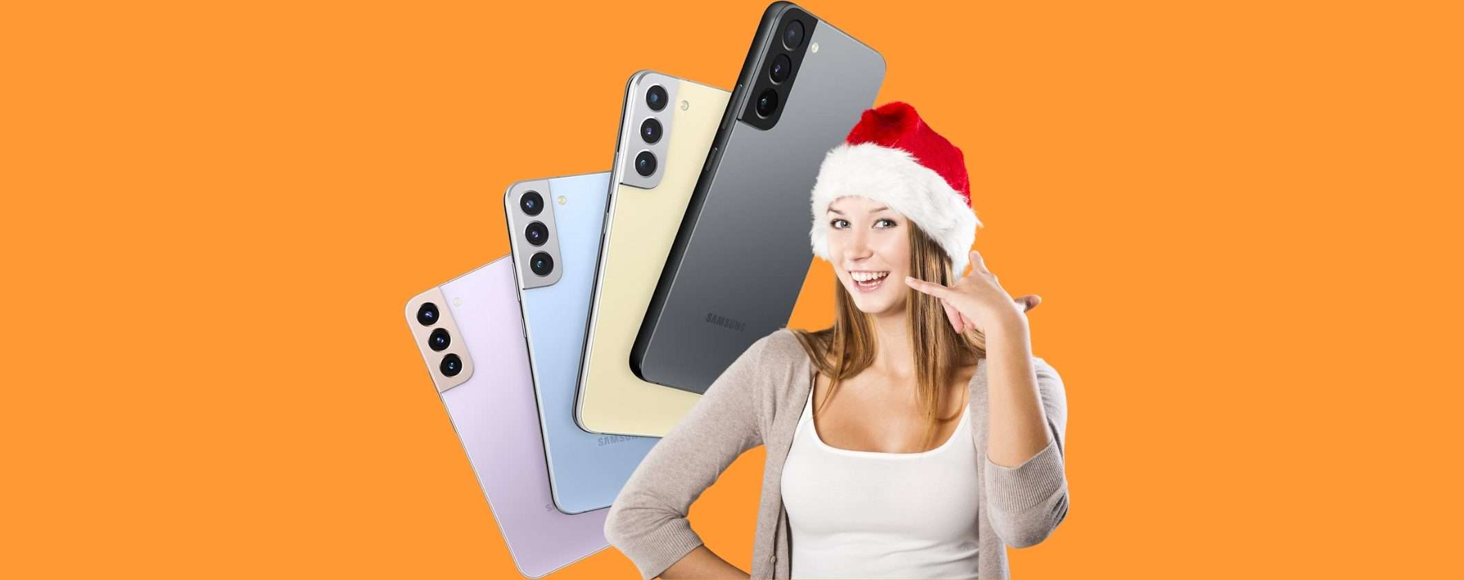 Volantino Unieuro Offerte di Natale: BOMBA Samsung Galaxy S22