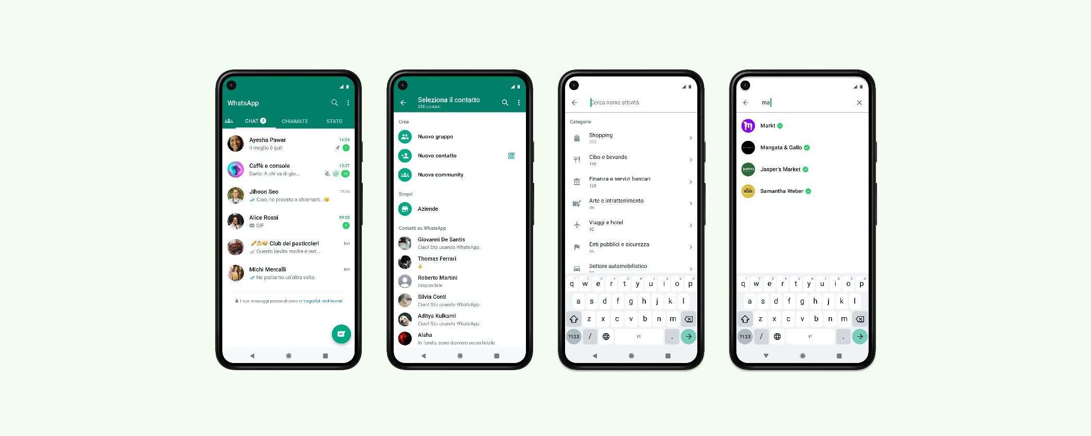 WhatsApp: al via i test per gli ACQUISTI in chat, ecco dove e per chi