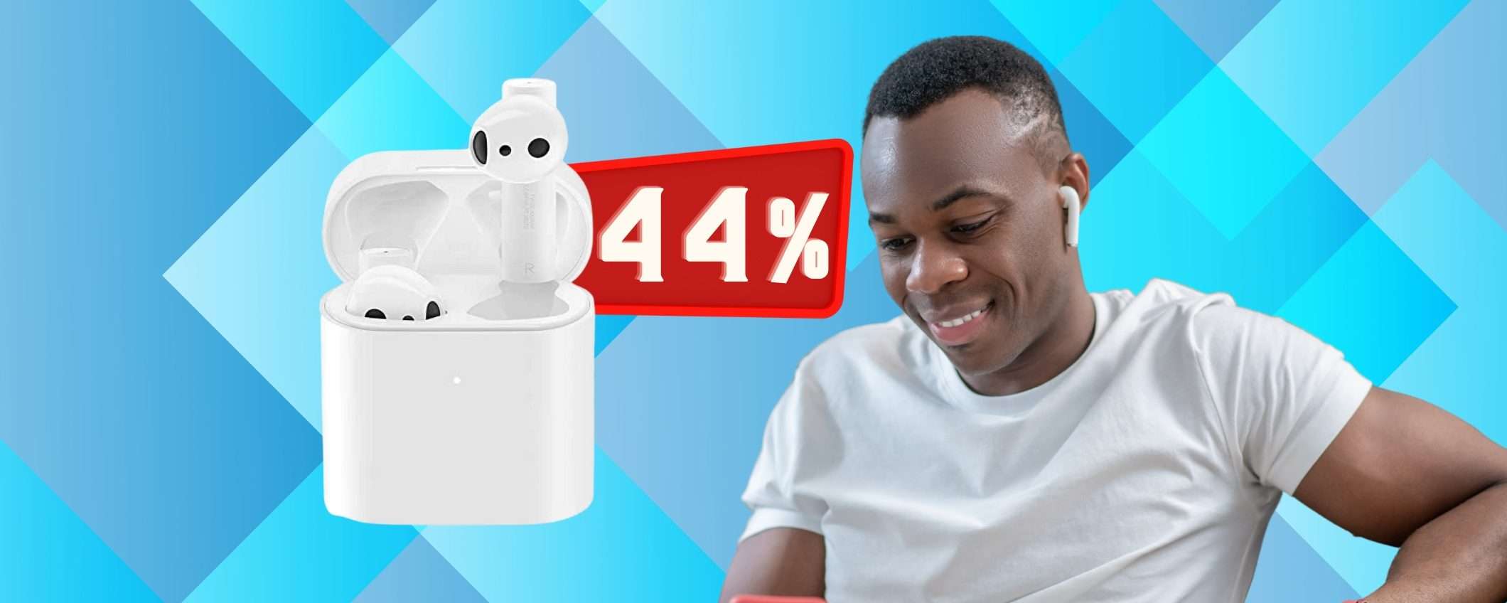 Xiaomi Earphones 2S: auricolari BELLISSIMI a prezzo STRACCIATO (-44%) Xiaomi Earphones 2S: auricolari BELLISSIMI a prezzo STRACCIATO (-44%)