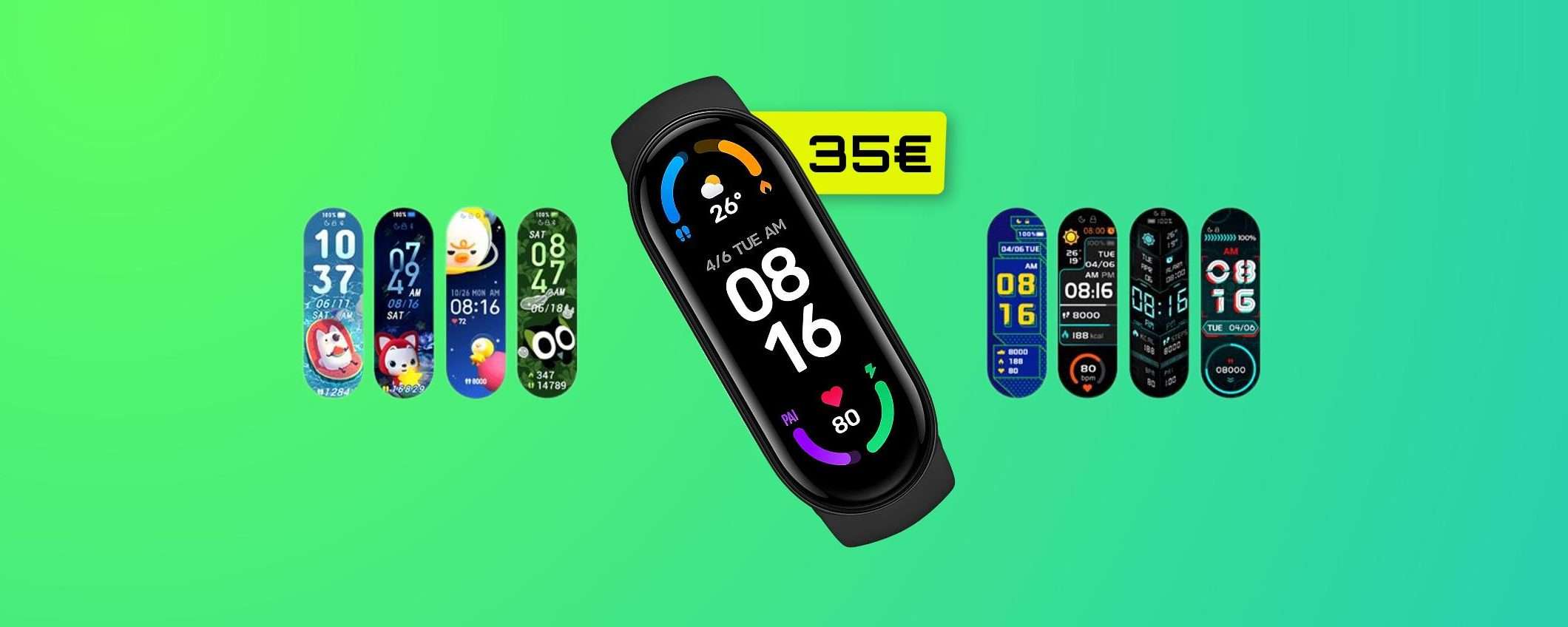 Xiaomi Smart Band 6: la più ICONICA, la più DESIDERATA, tua a 35€ Xiaomi Smart Band 6: la più ICONICA, la più DESIDERATA, tua a 35€