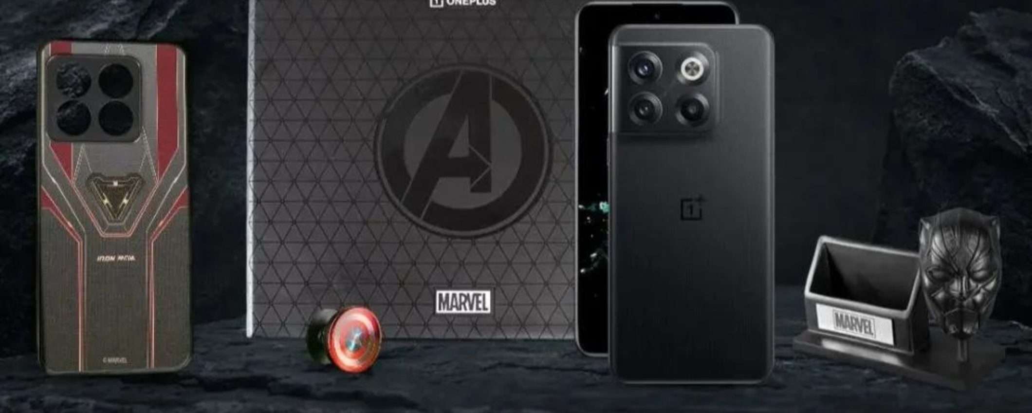 OnePlus 10T 5G Marvel Edition: arriva la versione per veri supereroi OnePlus 10T 5G Marvel Edition: arriva la versione per veri supereroi
