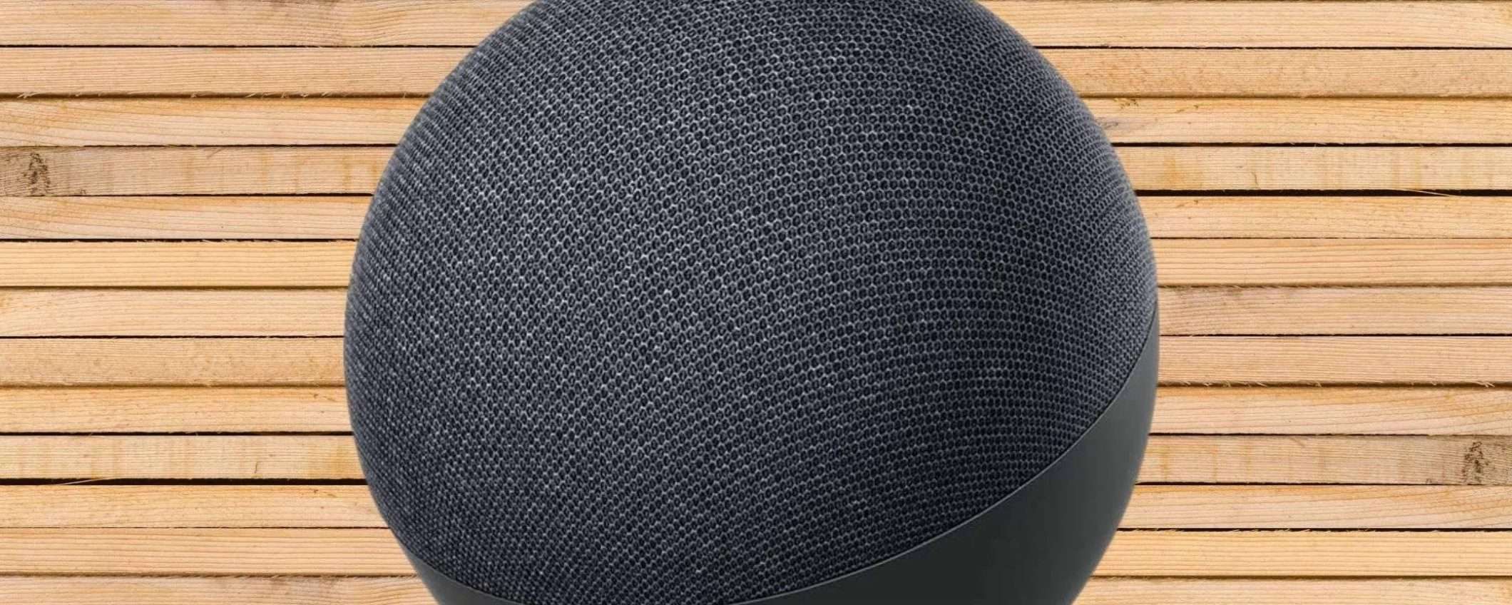 Echo Dot 4 è (quasi) GRATIS su Amazon: tuo a 19€, follia di Natale (-67%) Echo Dot 4 è (quasi) GRATIS su Amazon: tuo a 19€, follia di Natale (-67%)