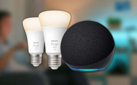 Nuovo Echo Dot con lampadine Philips Hue White: offerta assurda sul bundle