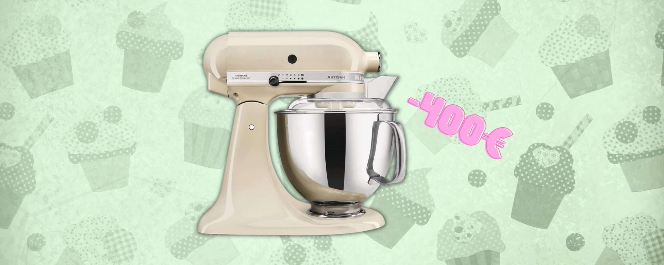 A Natale regala KitchenAid, la planetaria MIGLIORE con 400€ di sconto