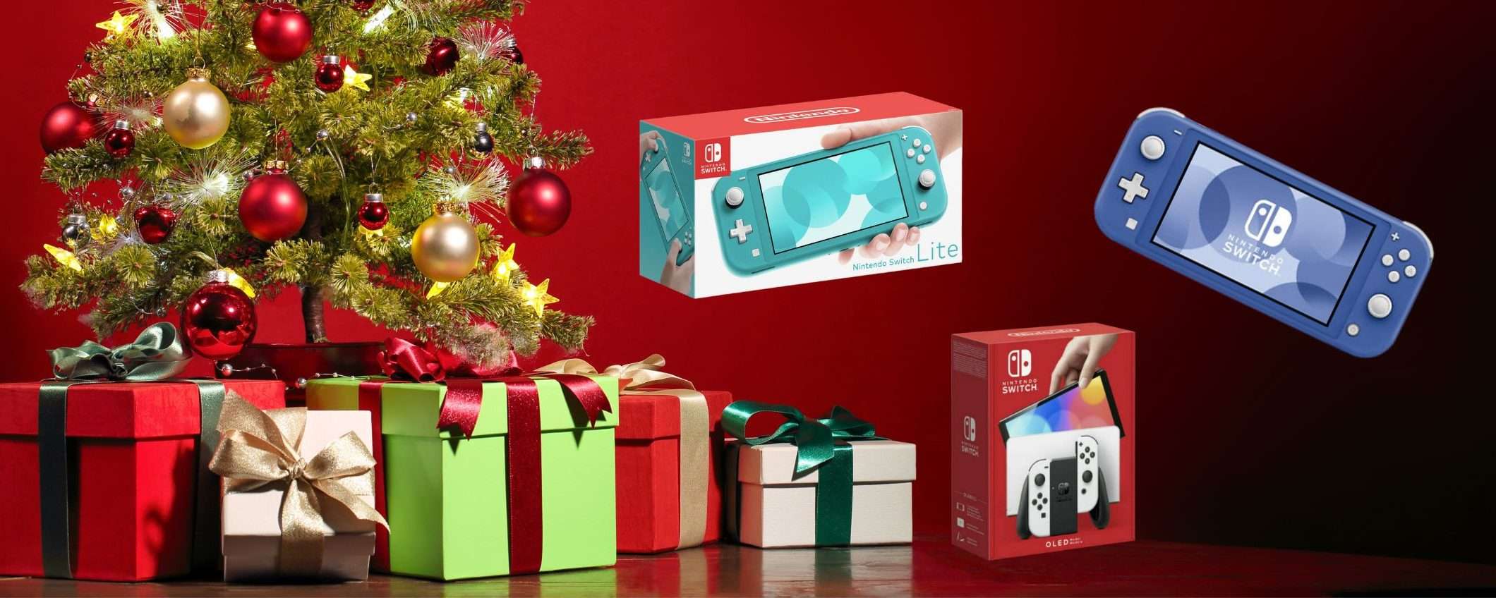 Nintendo Switch in offerta e consegna immediata: è il regalo di Natale 2022 Nintendo Switch in offerta e consegna immediata: è il regalo di Natale 2022