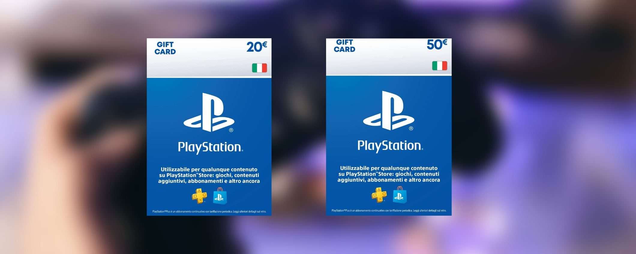 Ricariche PSN in offerta su Amazon: sconti sui tagli da 50 e 20 euro Ricariche PSN in offerta su Amazon: sconti sui tagli da 50 e 20 euro