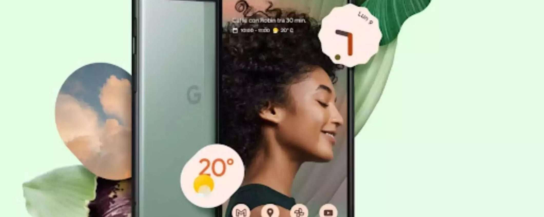 Google Pixel 6a: mediogamma TOP con un prezzo FANTASTICO (-26%) Google Pixel 6a: mediogamma TOP con un prezzo FANTASTICO (-26%)