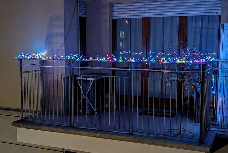 Twinkly Cluster