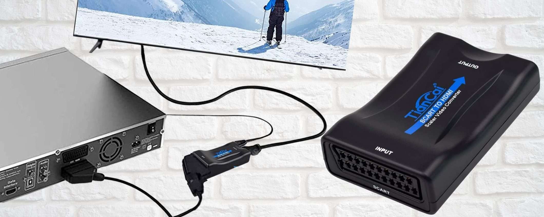 Vecchie console e videoregistratori a nuova vita: GENIALATA a 7€ (-50%) Vecchie console e videoregistratori a nuova vita: GENIALATA a 7€ (-50%)