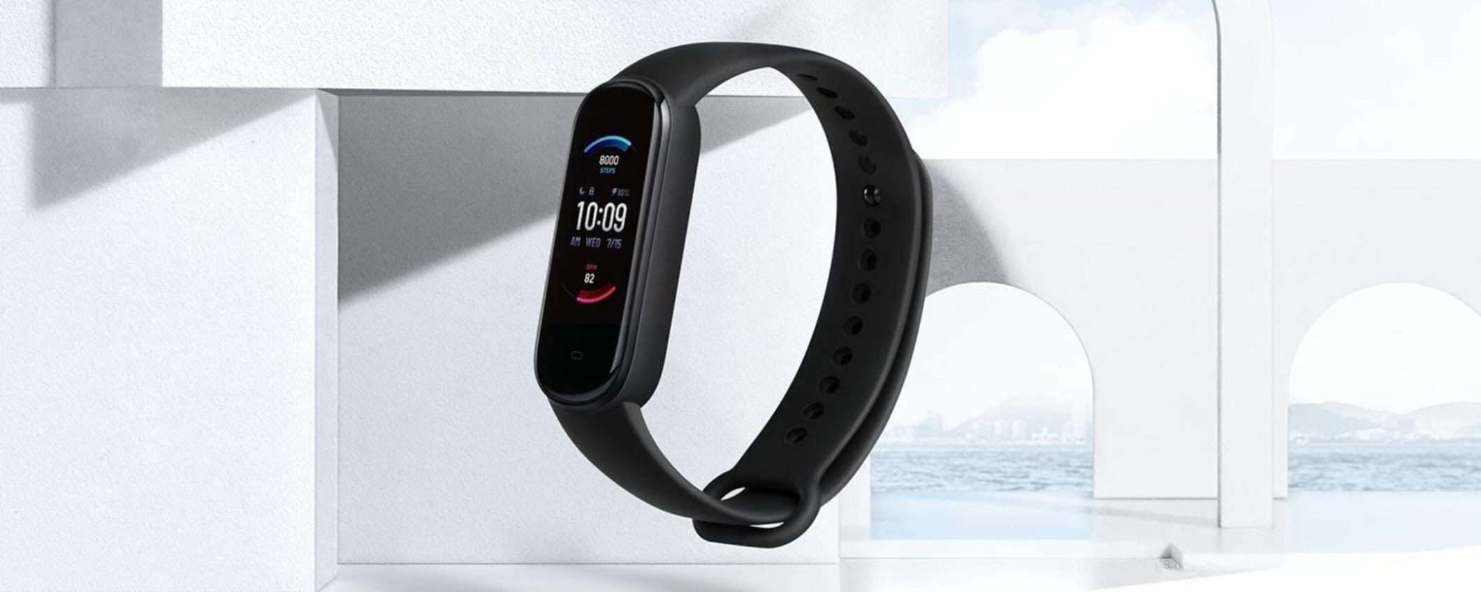Amazfit Band 5: Alexa, mega autonomia e SpO2 ad appena 29€ Amazfit Band 5: Alexa, mega autonomia e SpO2 ad appena 29€