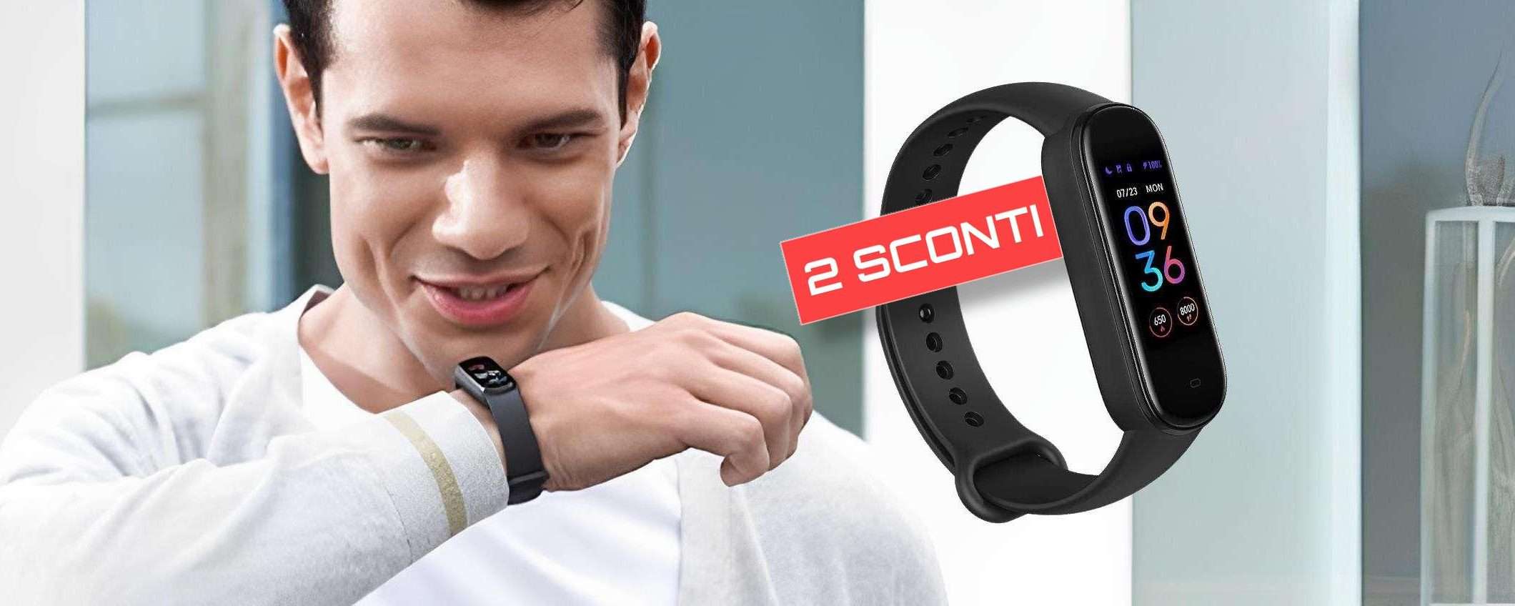 Amazfit Band 5 per monitorare h24 il tuo benessere: solo 25€