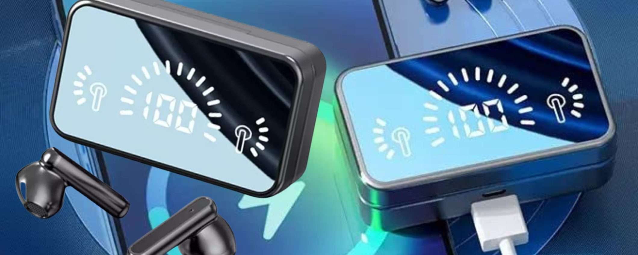 Sconto 70% per questi auricolari con powerbank: PAZZESCHI (24€) Sconto 70% per questi auricolari con powerbank: PAZZESCHI (24€)