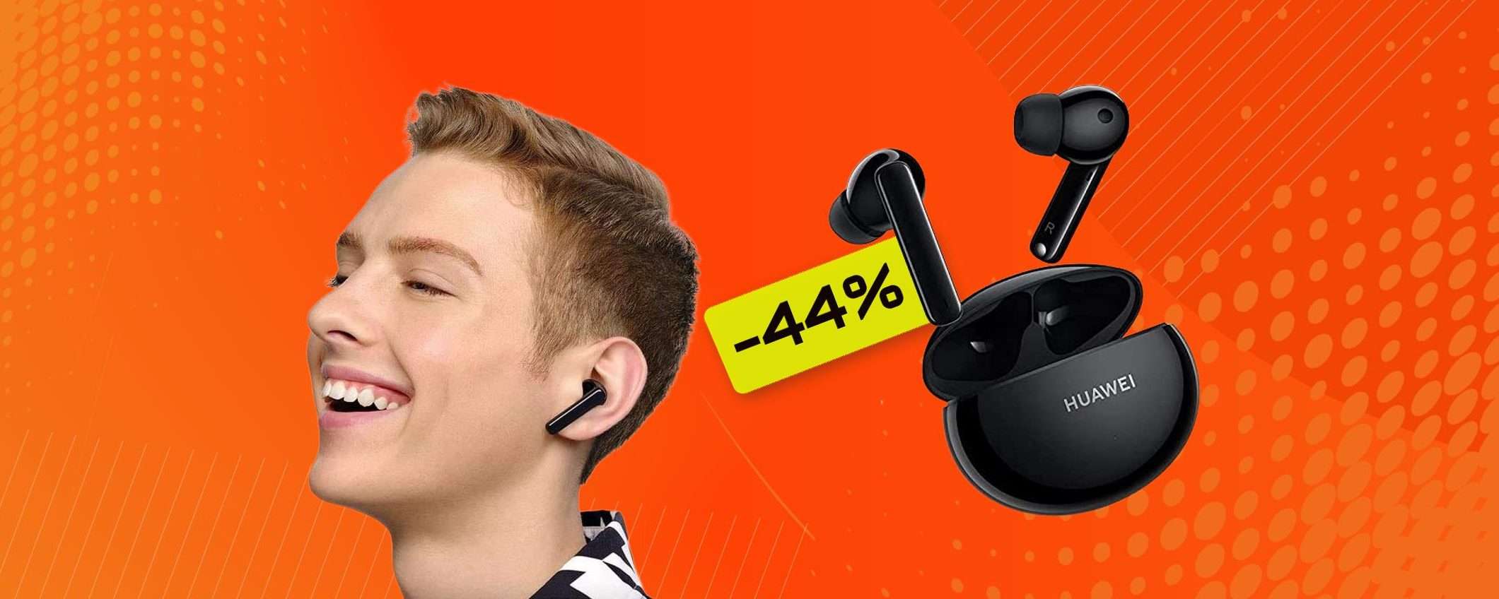 Auricolari Huawei al MINIMO STORICO: ti bastano 49€ (SCONTO 44%) Auricolari Huawei al MINIMO STORICO: ti bastano 49€ (SCONTO 44%)
