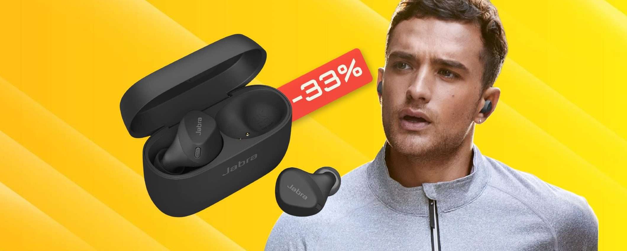 Auricolari Jabra con Alexa, per gli sportivi sono IRRINUNCIABILI (-33%) Auricolari Jabra con Alexa, per gli sportivi sono IRRINUNCIABILI (-33%)