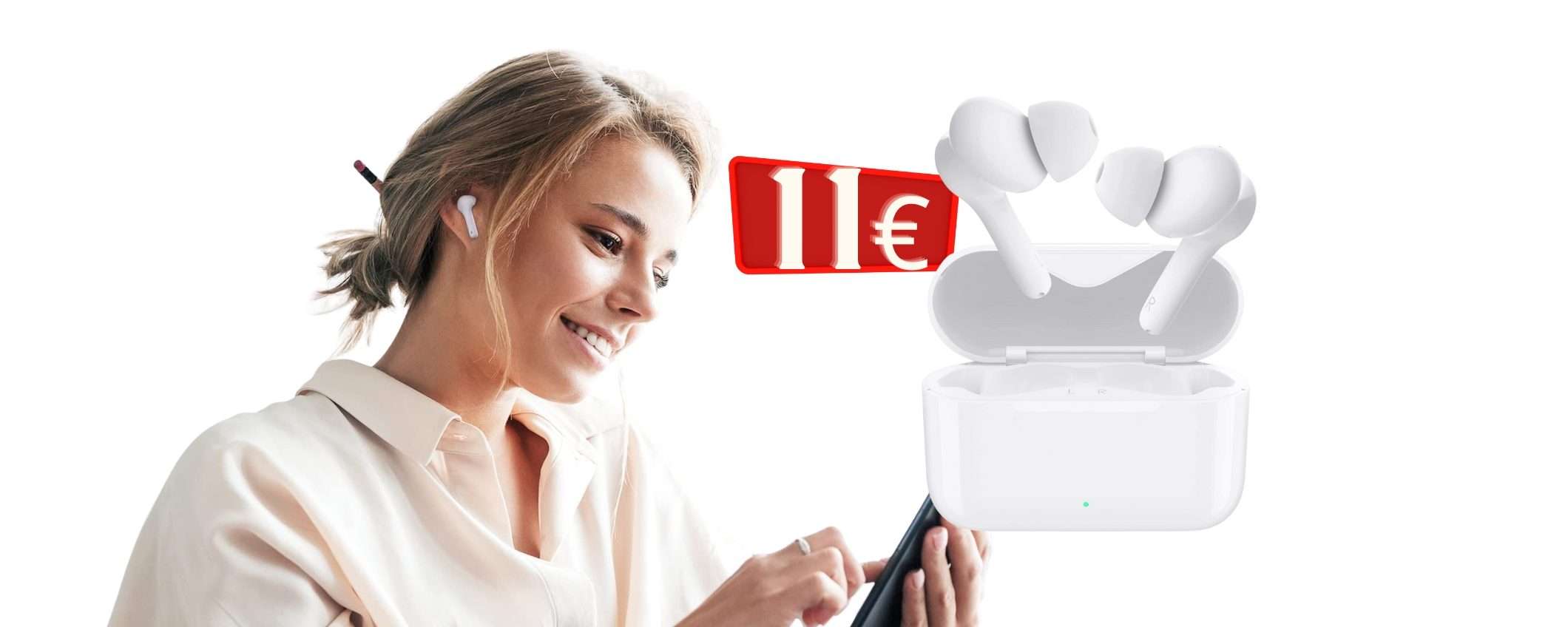BOMBA di Amazon: auricolari Bluetooth a 11€, SCONTO del 72% BOMBA di Amazon: auricolari Bluetooth a 11€, SCONTO del 72%