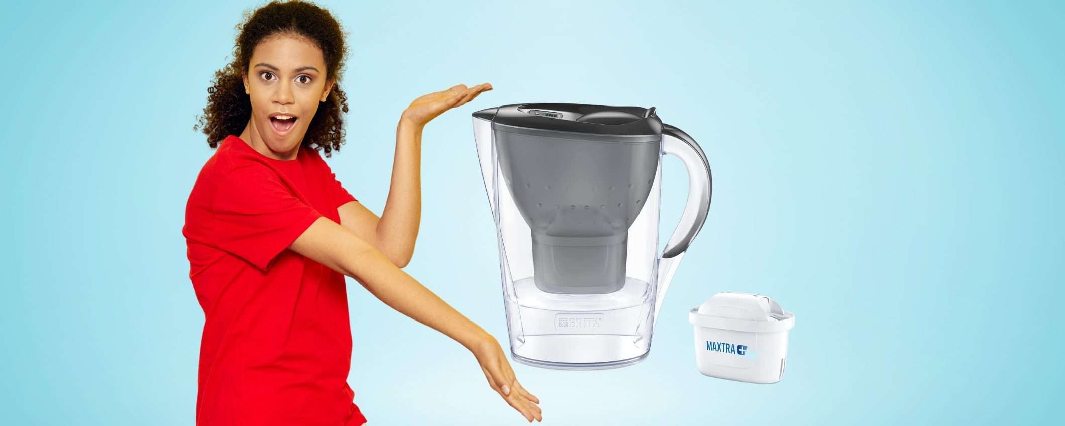 Supermercato ADDIO: niente più confezioni d'acqua con BRITA (6 filtri) Supermercato ADDIO: niente più confezioni d'acqua con BRITA (6 filtri)