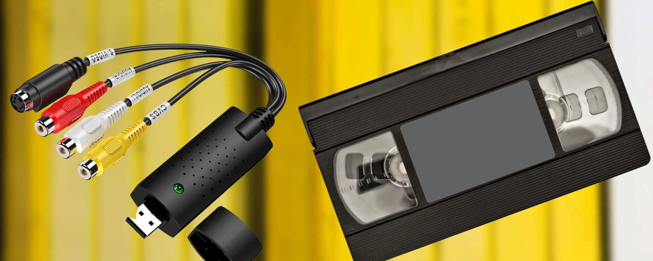 Salva le tue videocassette: rendile ETERNE con questo gadget da 5€ Salva le tue videocassette: rendile ETERNE con questo gadget da 5€