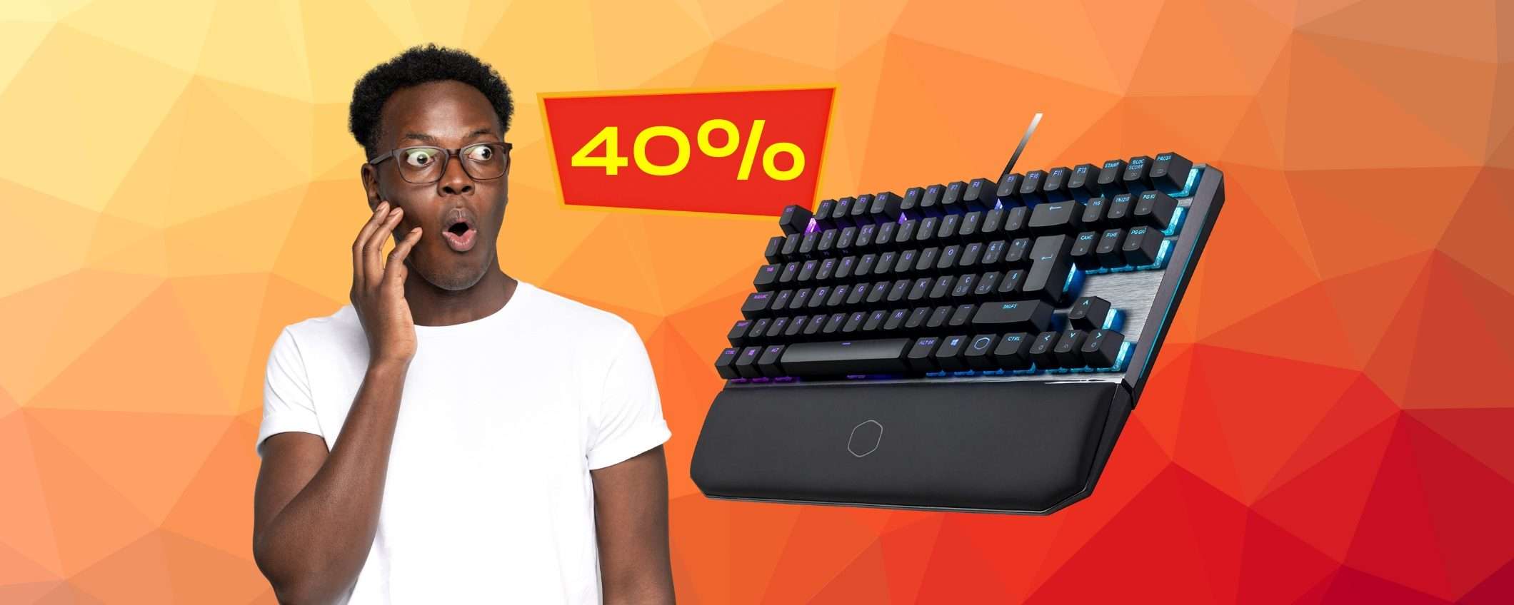 Cooler Master MasterKeys MK730: tastiera gaming a prezzo WOW (-40%)