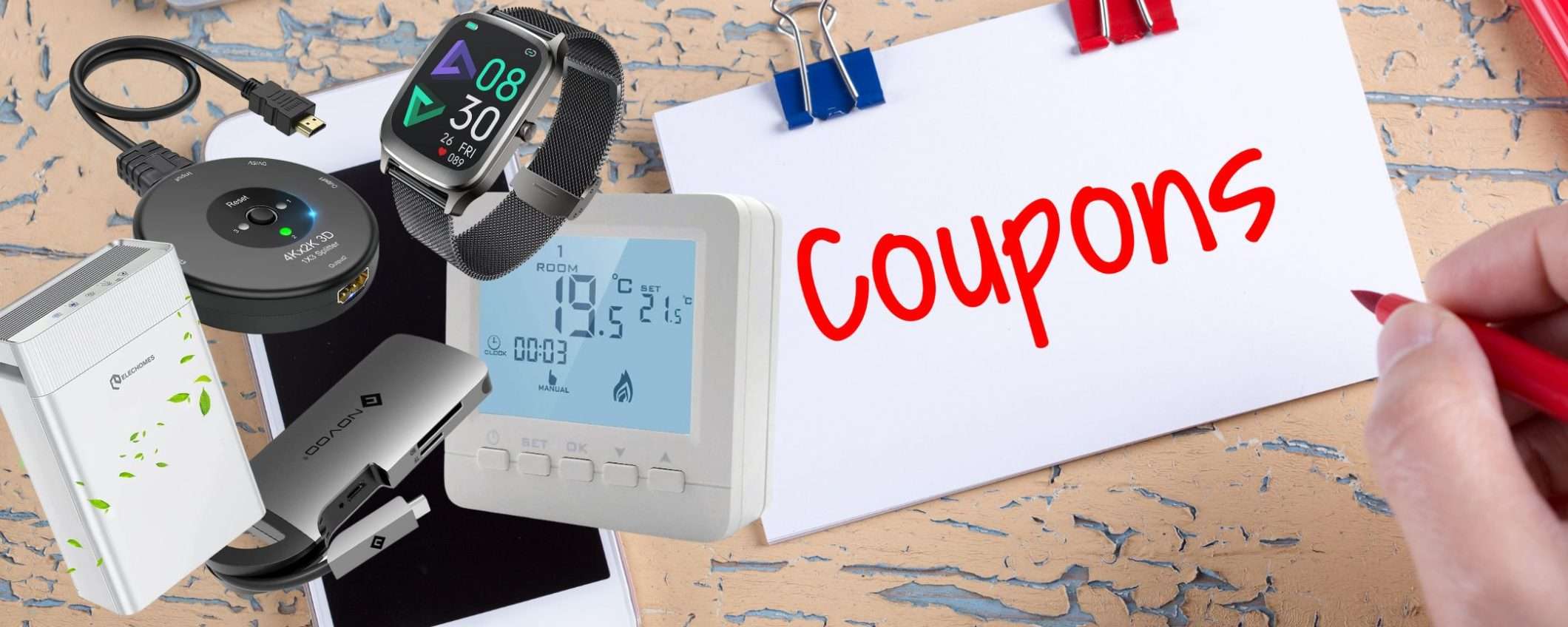 Amazon coupon in FESTA: sconti fino a -80%, 20 bombe TOP a partire da 7,99€ Amazon coupon in FESTA: sconti fino a -80%, 20 bombe TOP a partire da 7,99€